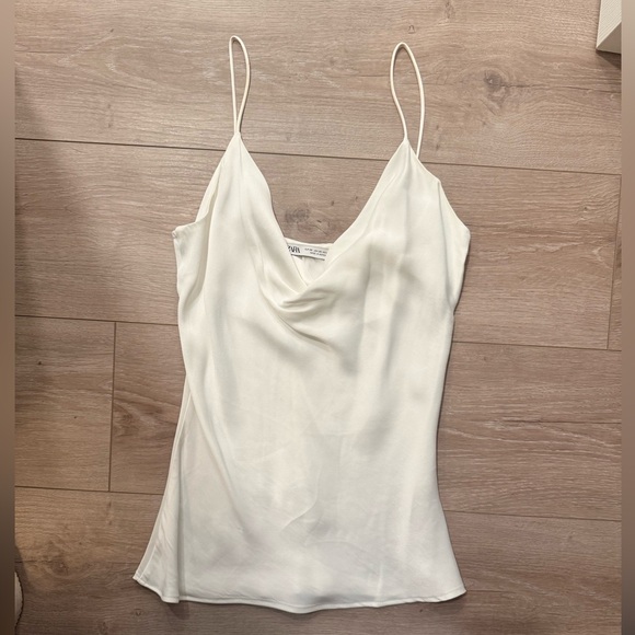Effortless Elegance: Zara Satin Cowl Neck Cami ✨ - Picture 7 of 7